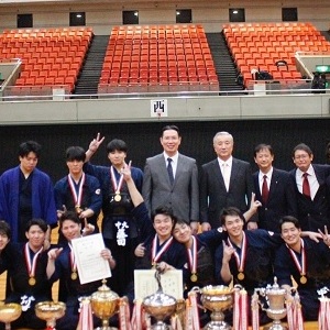 全日本三連覇。ありがとうございました。